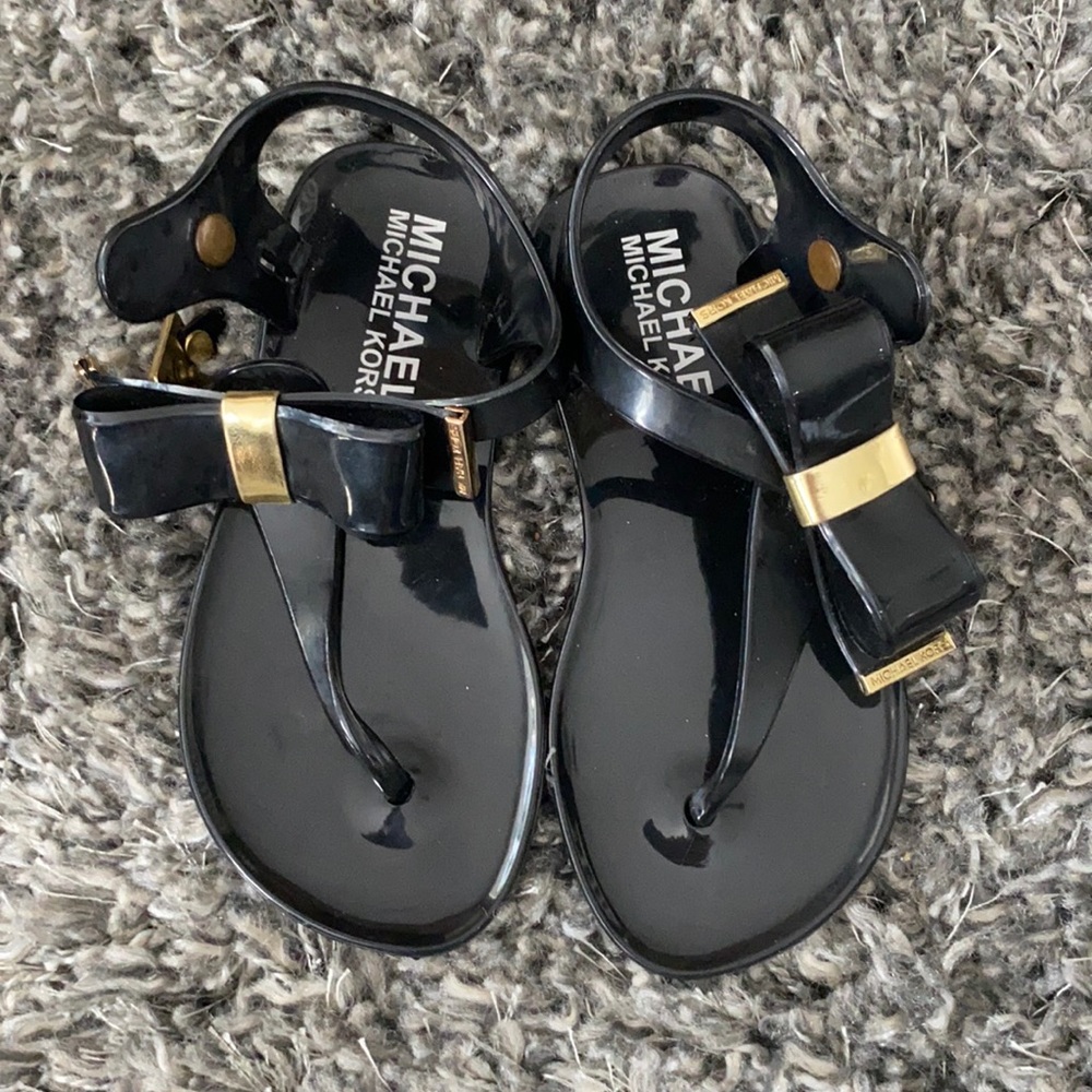 Michael Kors black sandals